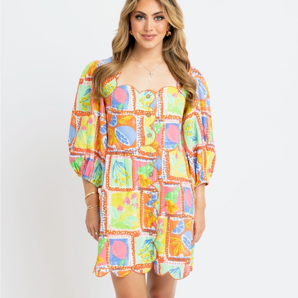 Karlie Multicolor Floral Dress